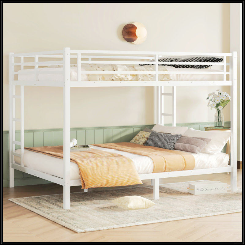 Metal Queen Over Queen Bunk Bed