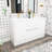 Fillian 58.5 " W Double Vanity Bathroom Vanity With Resin Top