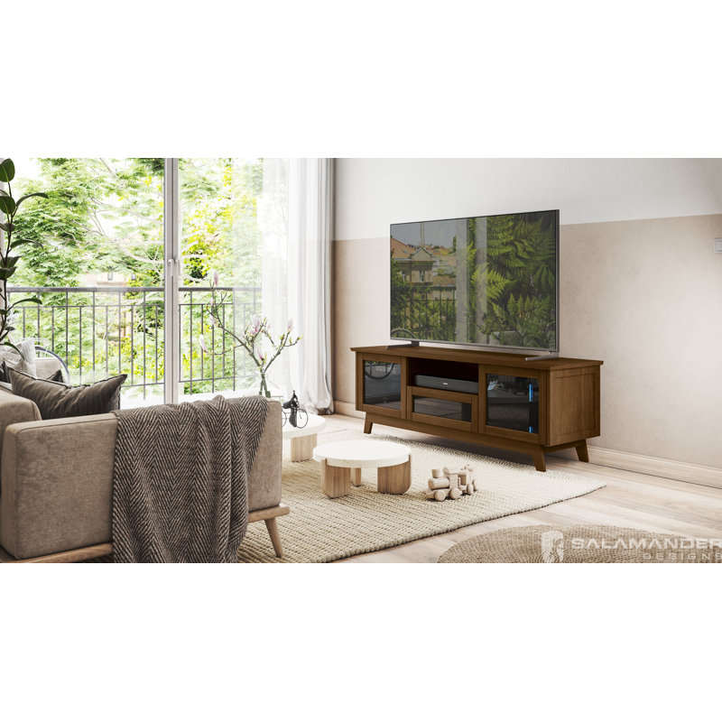Av Basics Sdav5 Av Cabinet, Medium Walnut
