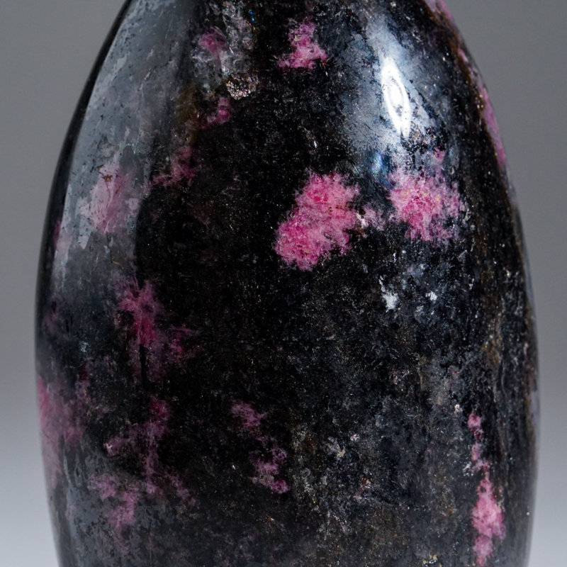 Rhodonite impériale polie de Madagascar (1,5 lb)