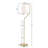 Angular Arched Metal Floor Lamp