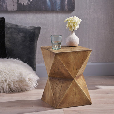 Moshe Mgo Prismatic Symmetry Side Table