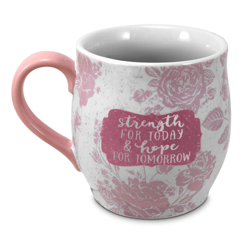 Mug Pretty Prints Strength Today 14Oz