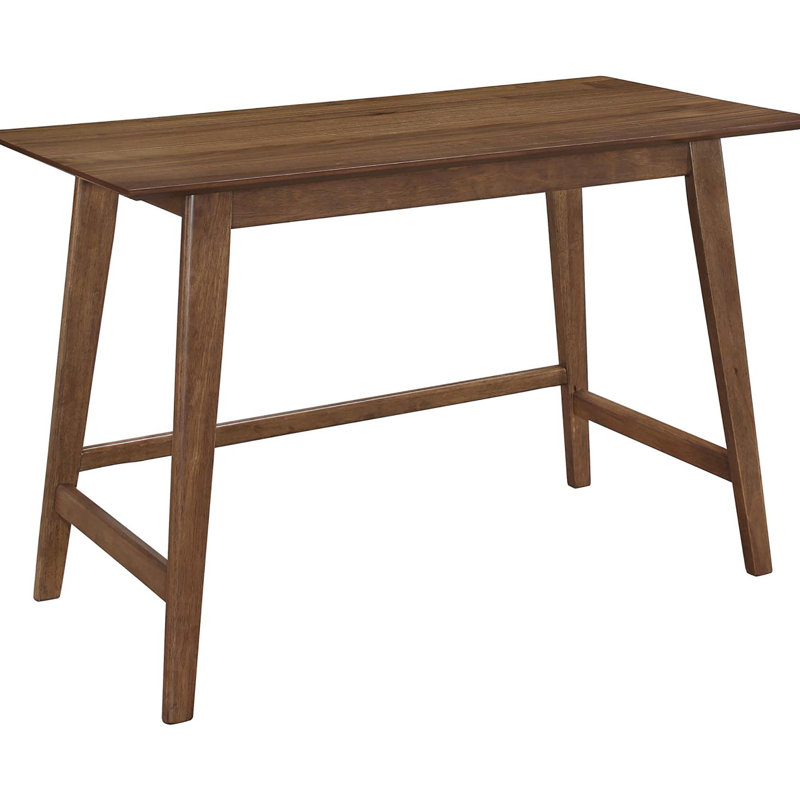 Walnut 2-Piece Writing Desk Set(Desk)