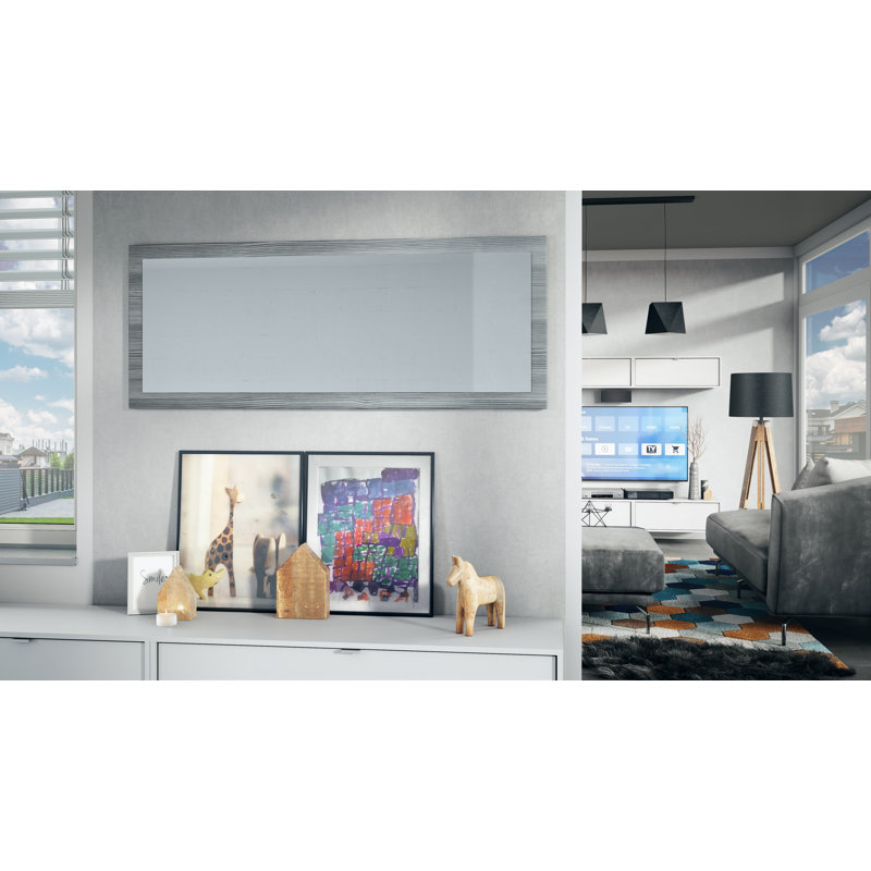 Comptche Flat Full Length Mirror, 139cm H x 55cm W, Avola Anthracite