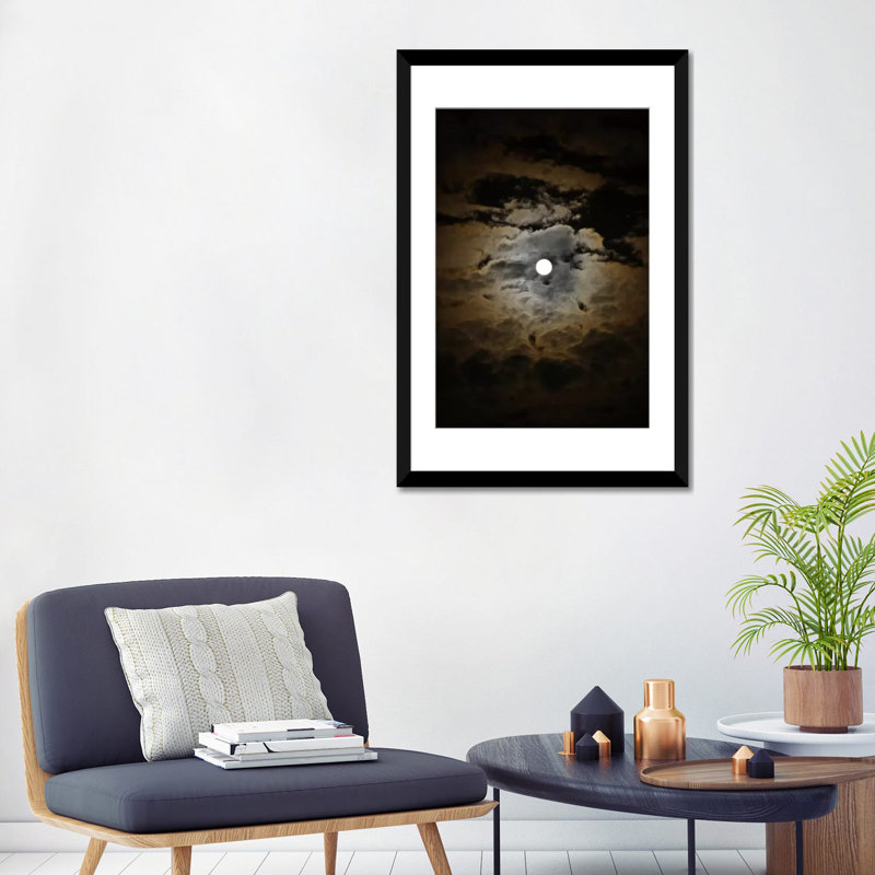 «Accretion» par Geoffrey Ansel Agrons - Estampe numérique sur toile tendue avec châssis, H 32 po x l 24 po x P 1 po, Blanc