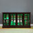 Display Cabinet with Glass Doors,Adjustable Shelves for Collectibles Four Door Design Vintage Showcase for Home or Office-126284475