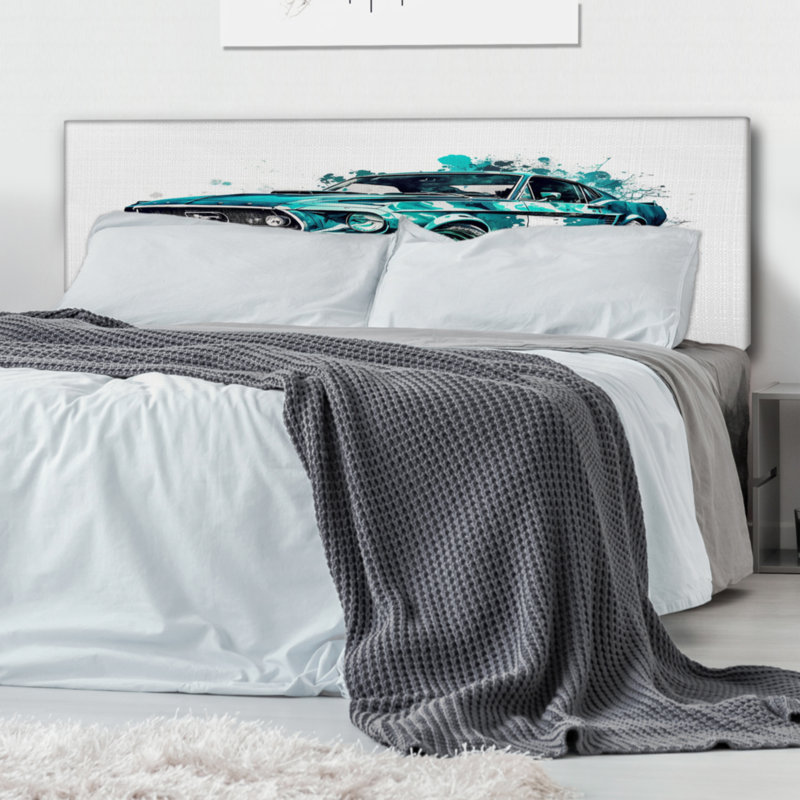 Izhak Upholstered Panel Headboard, King