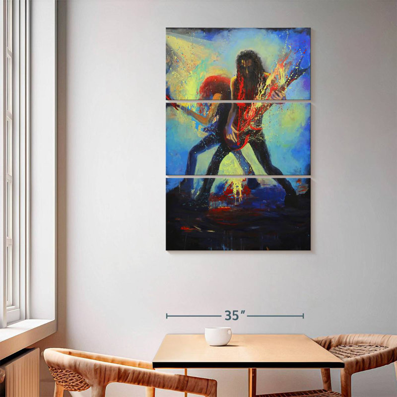 Abarca Rock And Roll, 65" H x 42" W
