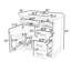 Meuble-lavabo 36 po avec lavabo, tablette réglable, tiroirs et porte