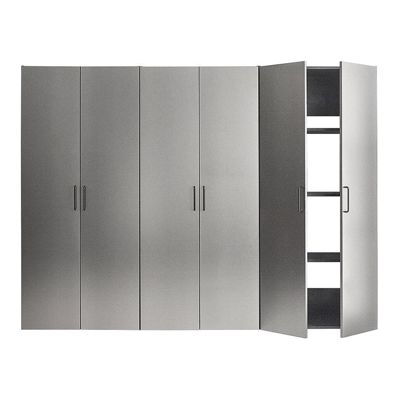 96 In. W X 79 In. H X 20 In. D Garage Cabinet Set D (3-Piece)