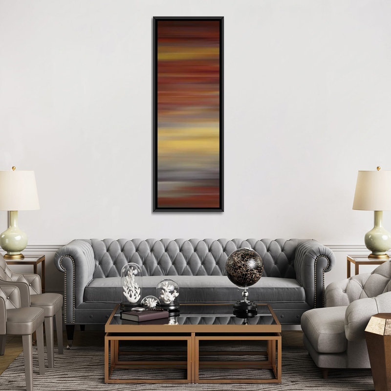 « métallurgie ii » par james mcmasters, reproduction d’impression sur toile tendue, H 72 po x l 24 po x P 1,5 po
