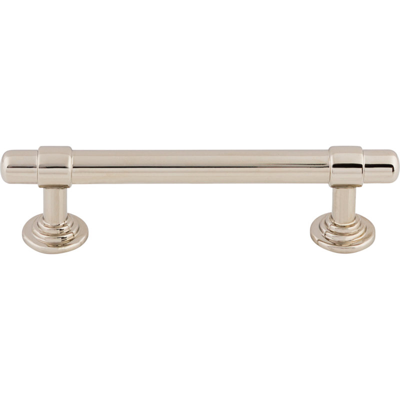 Ellis Bar Pull, Polished Nickel, 3 3/4" Center to Center
