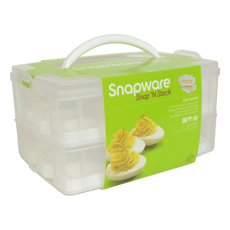 Snapware Snap 'N Stack Portable Storage Bin for Tools and Craft