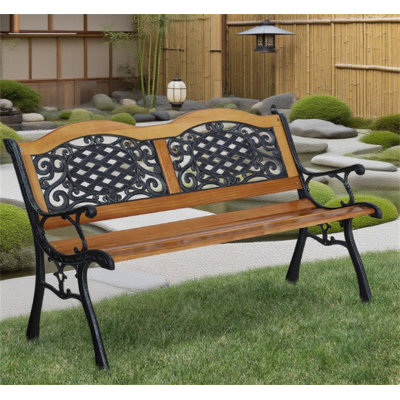 Banc de jardin extérieur