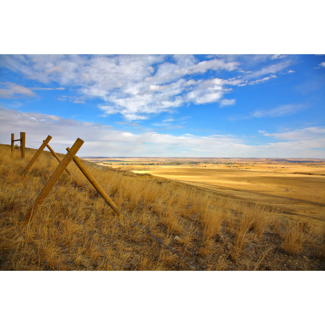 American Prairie by Kavram - Wrapped Canvas Print