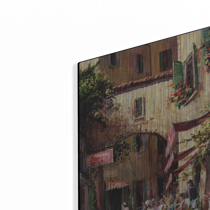 Red Barrel Studio® «Piazza» par Art Fronckowiak, H 12 po x l 16 po x P 0,13 po