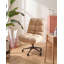 Latitude Run Teddy and Boucle Office Chair-1027957450