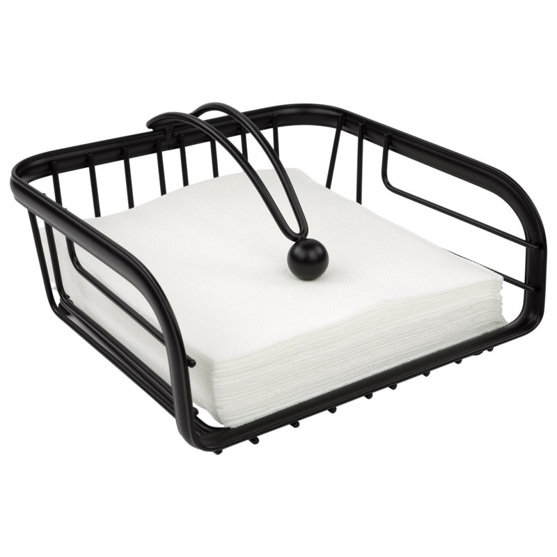 Porte-serviettes weighted, Noir