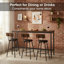 Ensemble de table de bar et chaises pour 3