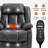 Dual Motor Infinite Position Up To 350 Lbs Electric Medium Size Genuine Leather Power Lift Recliner Chair With 8-Point Vibration Massage And Lumbar Heating-844968448