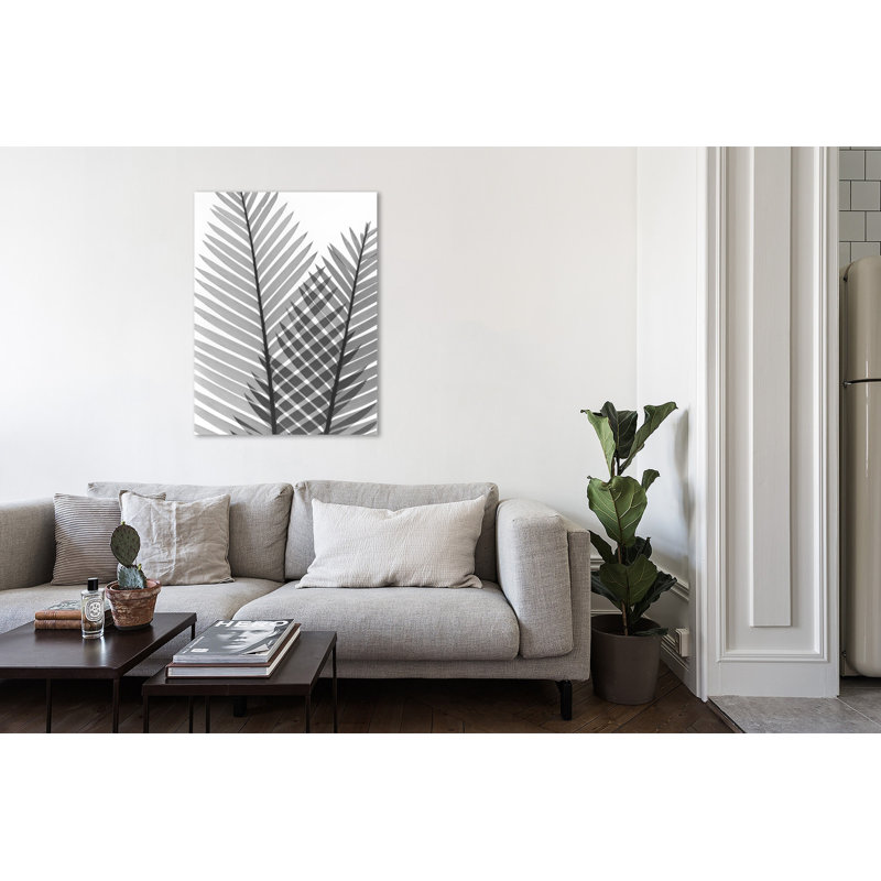 «Tropical Fern I», impression sur toile tendue, H 40 po x l 30 po