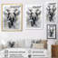 Magnifique portrait d'éléphant - reproduction sur toile-35343294-35343280