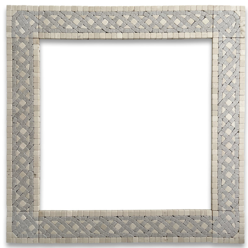 Carrelage mural en mosaïque 2 po x 12 po