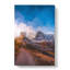 Mountains In Switzerland In Abstract - Wrapped Canvas-55309711