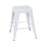 Tabouret à hauteur de comptoir 24 po, ensemble de 2 tabourets de bar en métal sans dossier, non empilable, amovible et facile à assembler, conception peu encombrante pour îlot de cuisine / bar / café / salle à manger-768049086-768049056-768049085