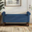 Banc de rangement rembourré