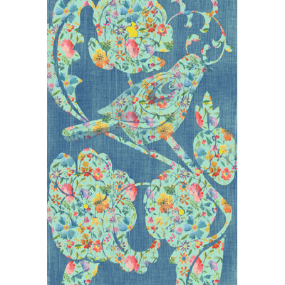 Oiseaux floraux I