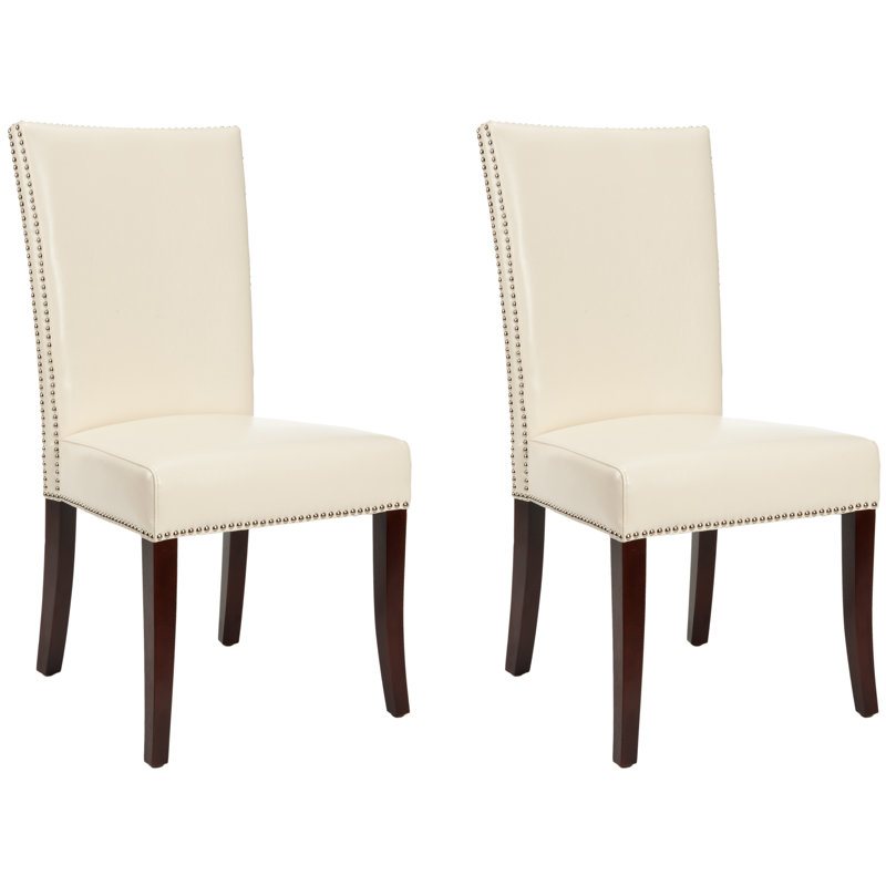 Chaise rembourrée Donn, Crème