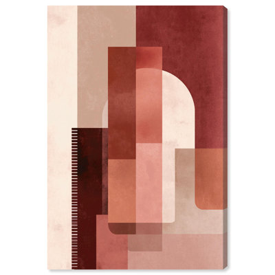"Urban Dusk V Boho Living Room", reproduction d'art sur toile par Art Remedy