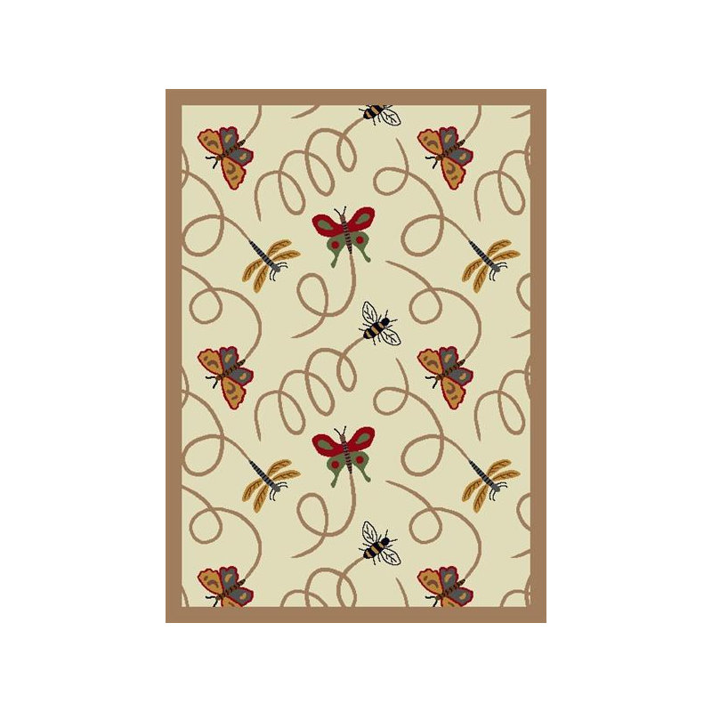 Tapis Nature Wing Dings, Rectangle 3 pi 10 po x 5 pi 4 po