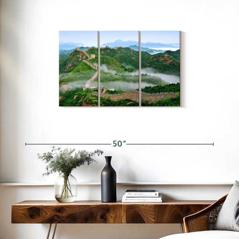 Sebbie Misty Great Wall, 20" H x 33" W