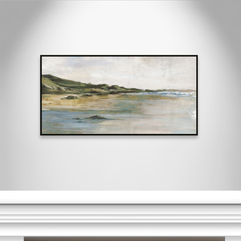 «Cordoba Tide’s Edge» par, H 31,5 po x l 61,5 po, Espresso