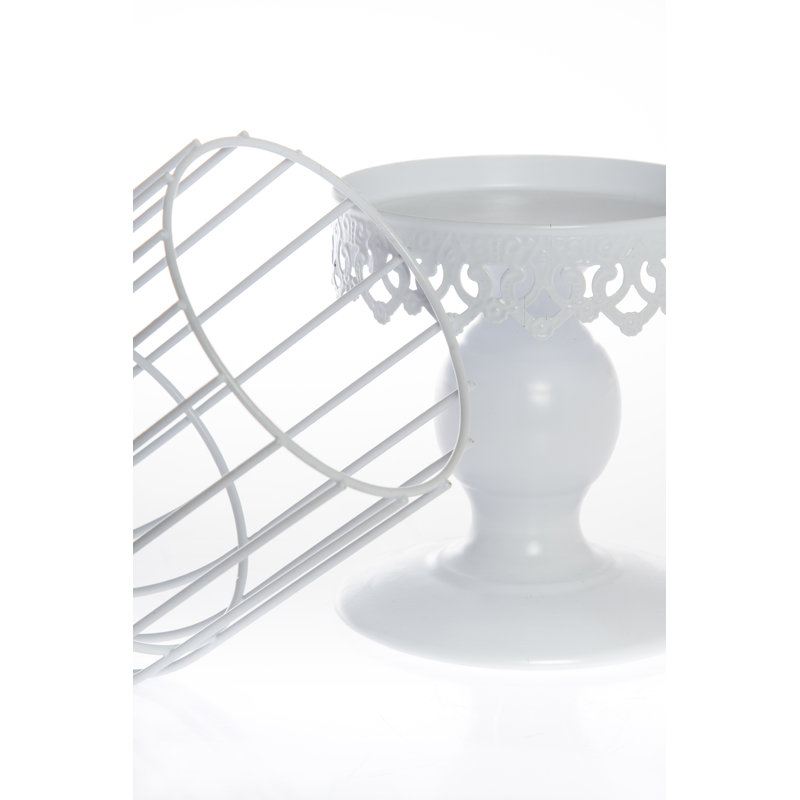 Metal Lantern, White