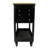 3 Drawers Multifunctional Tool Cart With Wheels And Wooden Top