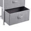 Taliaferro Iron 41 cm W Chest of 3 Drawers-305822041