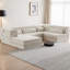 Canapé-lit modulaire avec repose-pieds Boneless-1054836884