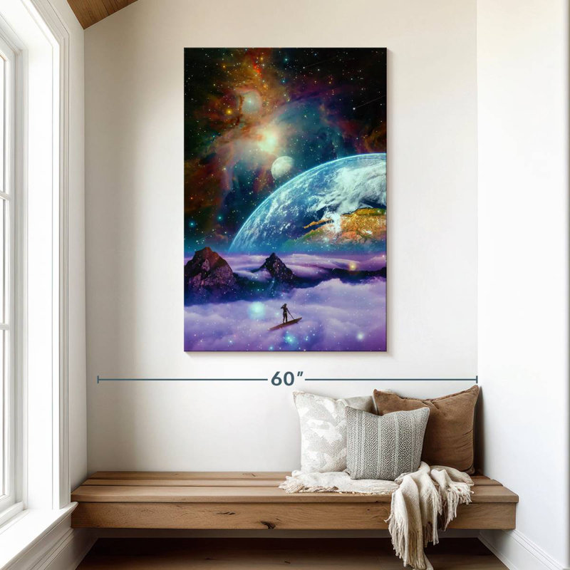 Kelan A Way Out Of Earth, 48" H x 32" W