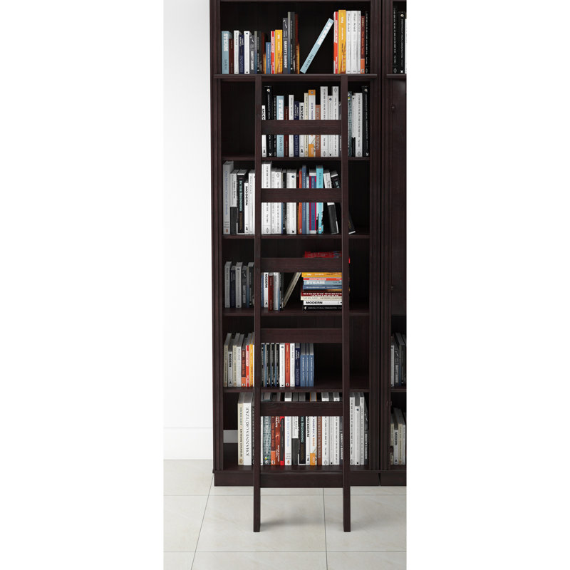 Elona 6 - Step Wood Straight Ladder, Havana Brown