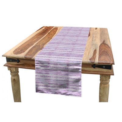 Geometric Table Runner