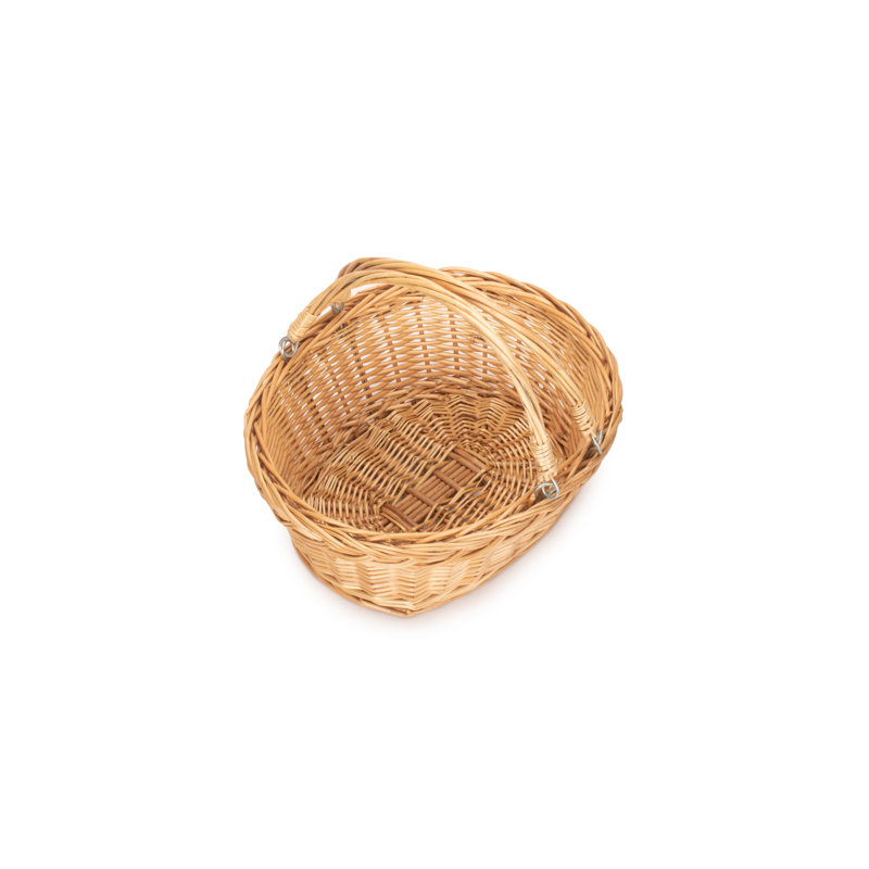 Wicker Small Swing Handle Shopper Basket
