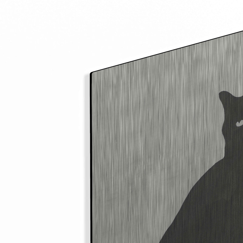 «Black Cat V» par Chris Paschke, H 24 po x l 24 po