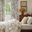 Rideau obscurcissant Luxury Ensemble de 2 drapeaux floraux avec passe-tringle-133286167-133286168