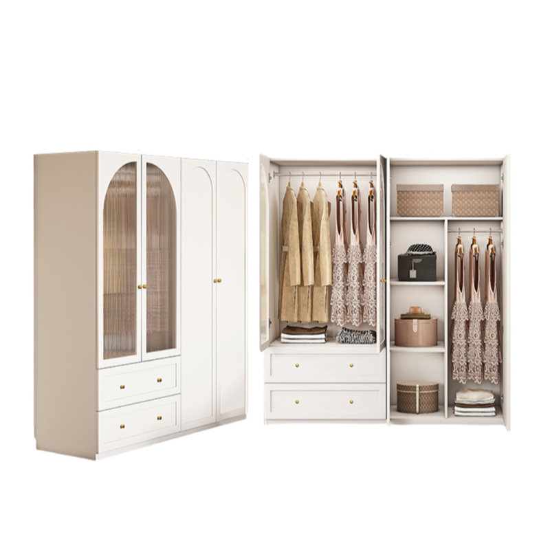 Garde-robe de luxe simple et légère