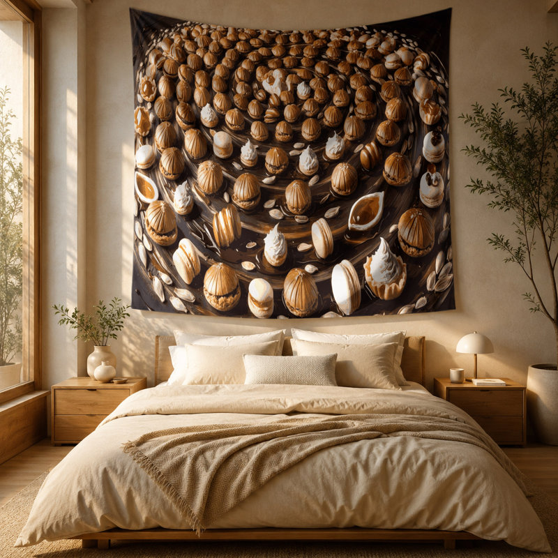 Tapisserie murale Desserts, 51 po x 60 po