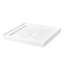 OVE Decors Panama X P 32 po P 74 po Ensemble de porte de douche à pivot H sans cadre en noir avec base-118440957-118440959